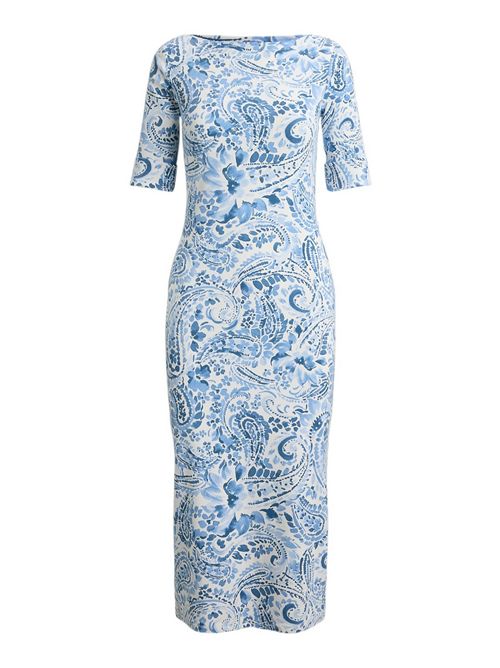 abito donna mhnize in fantasia azzurro Ralph Lauren | 200B22023001